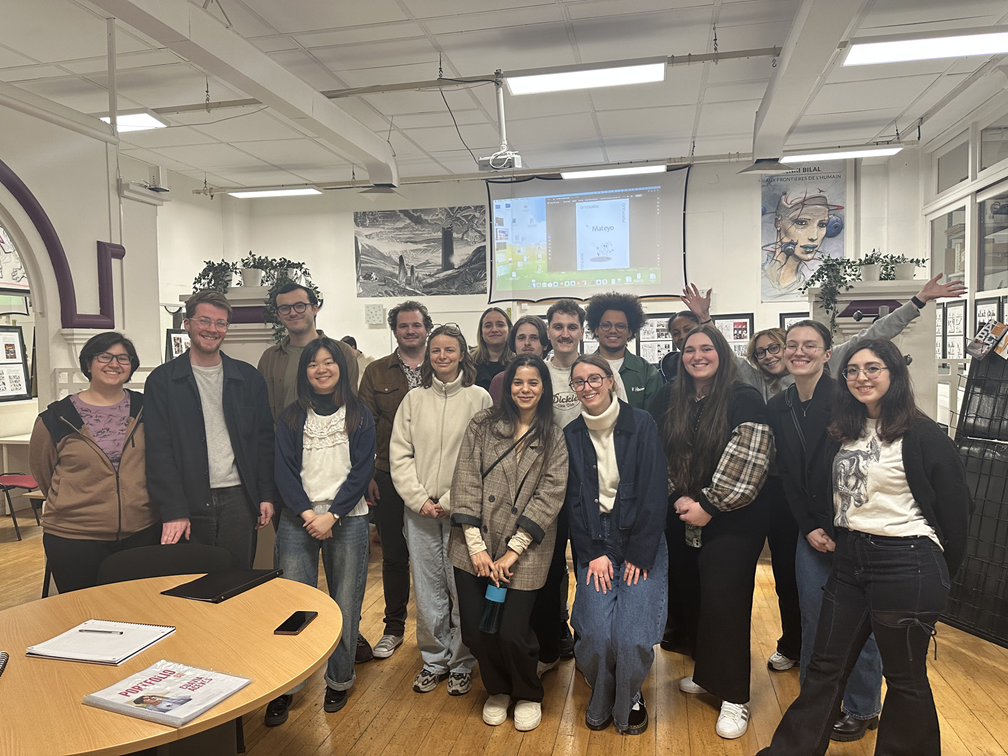 Quand futurs éditeurs et auteurs de BD se rencontrent : une immersion au cœur du métier