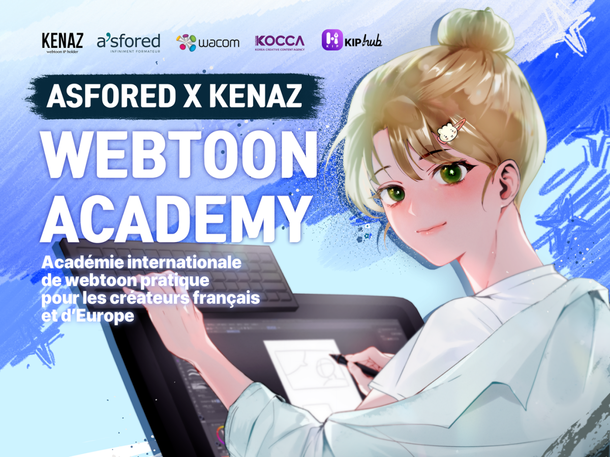Et si la prochaine génération de créateurs de Webtoon se formait à Paris ?